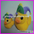 Mardi Gras plush yellew duck toy